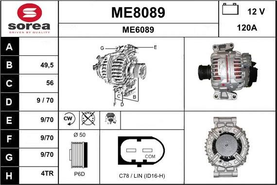 SNRA ME8089 - Генератор avtolavka.club