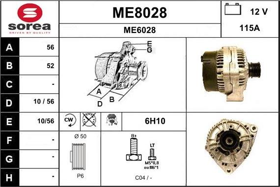 SNRA ME8028 - Генератор avtolavka.club