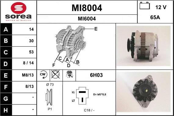 SNRA MI8004 - Генератор avtolavka.club