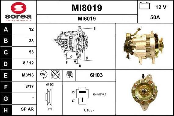 SNRA MI8019 - Генератор avtolavka.club