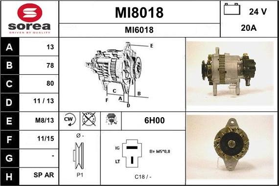 SNRA MI8018 - Генератор avtolavka.club