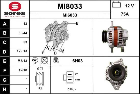 SNRA MI8033 - Генератор avtolavka.club