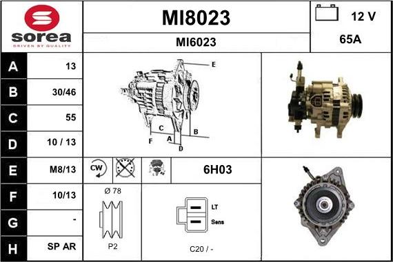 SNRA MI8023 - Генератор avtolavka.club