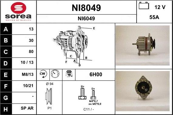 SNRA NI8049 - Генератор avtolavka.club