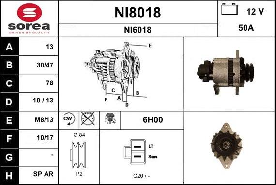 SNRA NI8018 - Генератор avtolavka.club