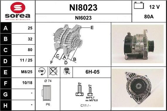 SNRA NI8023 - Генератор avtolavka.club