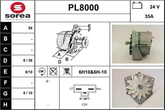 SNRA PL8000 - Генератор avtolavka.club