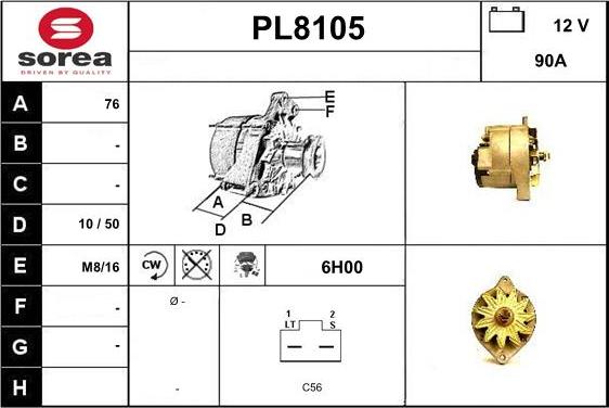 SNRA PL8105 - Генератор avtolavka.club