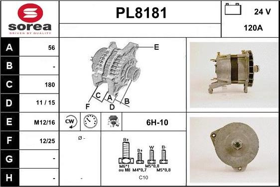 SNRA PL8181 - Генератор avtolavka.club