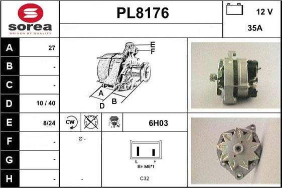 SNRA PL8176 - Генератор avtolavka.club