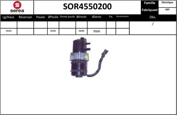 SNRA SOR4550200 - Гідравлічний насос, рульове управління, ГУР avtolavka.club