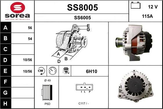 SNRA SS8005 - Генератор avtolavka.club