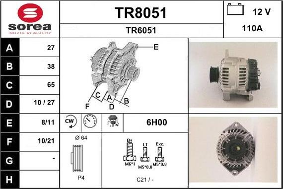 SNRA TR8051 - Генератор avtolavka.club