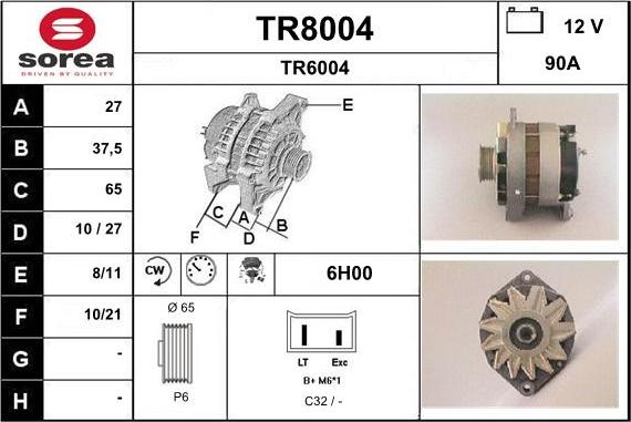 SNRA TR8004 - Генератор avtolavka.club