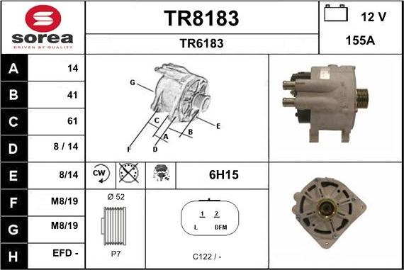 SNRA TR8183 - Генератор avtolavka.club