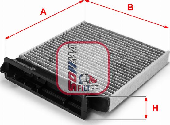 Sofima S 4232 CA - Фільтр, повітря у внутрішній простір avtolavka.club