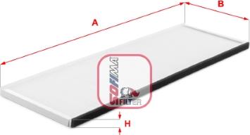 Sofima S 3447 C - Фільтр, повітря у внутрішній простір avtolavka.club