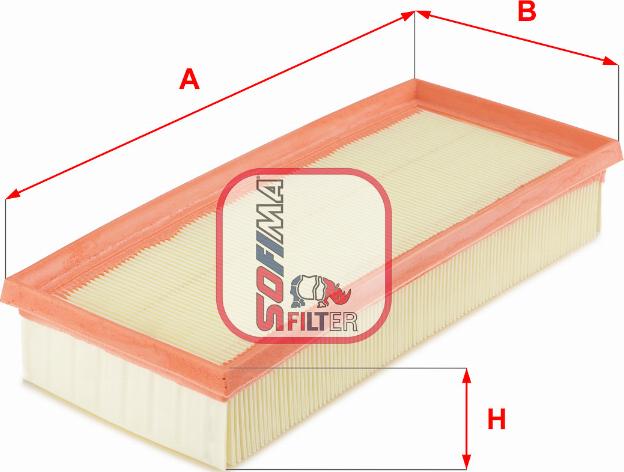 Sofima S 3485 A - Повітряний фільтр avtolavka.club