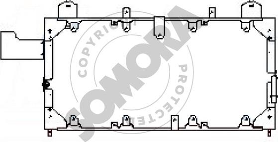 Somora 151060 - Конденсатор, кондиціонер avtolavka.club