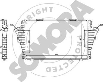 Somora 210645D - Интеркулер avtolavka.club