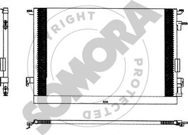 Somora 210660 - Конденсатор, кондиціонер avtolavka.club