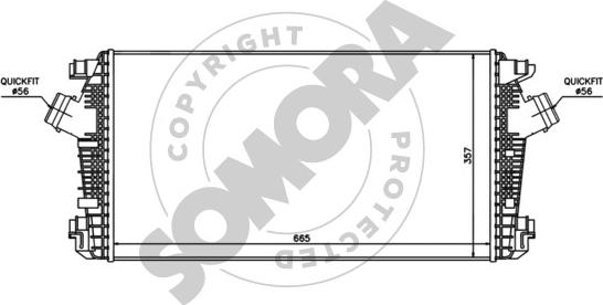 Somora 212045A - Интеркулер avtolavka.club