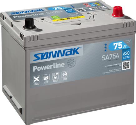 Sonnak SA754 - Стартерна акумуляторна батарея, АКБ avtolavka.club