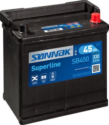 Sonnak SB450 - Стартерна акумуляторна батарея, АКБ avtolavka.club