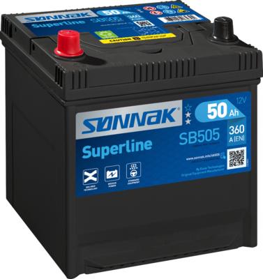 Sonnak SB505 - Стартерна акумуляторна батарея, АКБ avtolavka.club