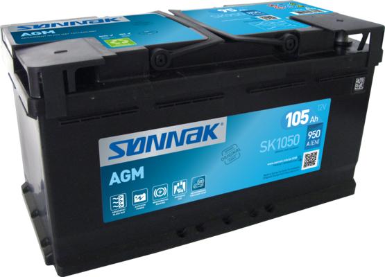 Sonnak SK950 - Стартерна акумуляторна батарея, АКБ avtolavka.club
