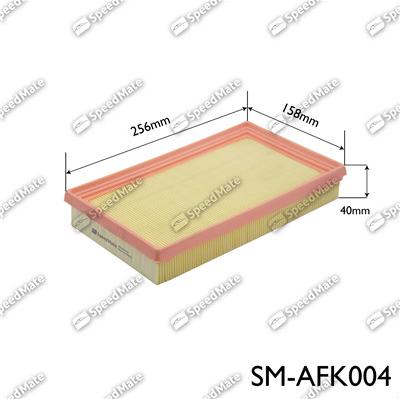 SpeedMate SM-AFK004 - Повітряний фільтр avtolavka.club