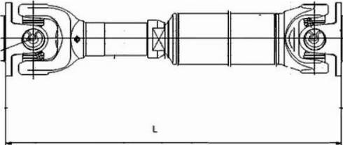 Spicer D-10085-00 - Карданний вал, головна передача avtolavka.club