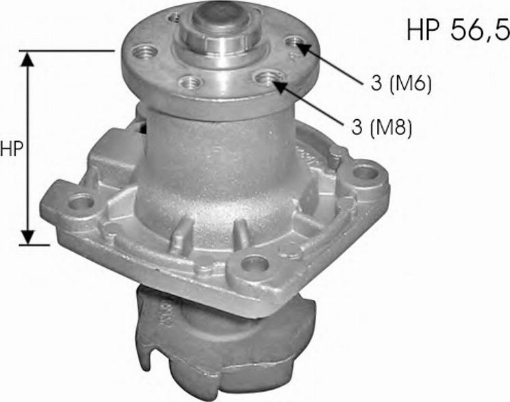 Spidan 60313 - Водяний насос avtolavka.club