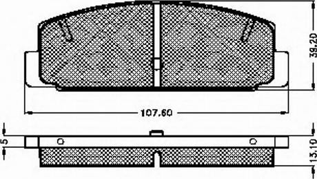 Spidan 31092 - Гальмівні колодки, дискові гальма avtolavka.club