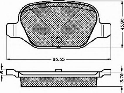 Spidan 32891 - Гальмівні колодки, дискові гальма avtolavka.club