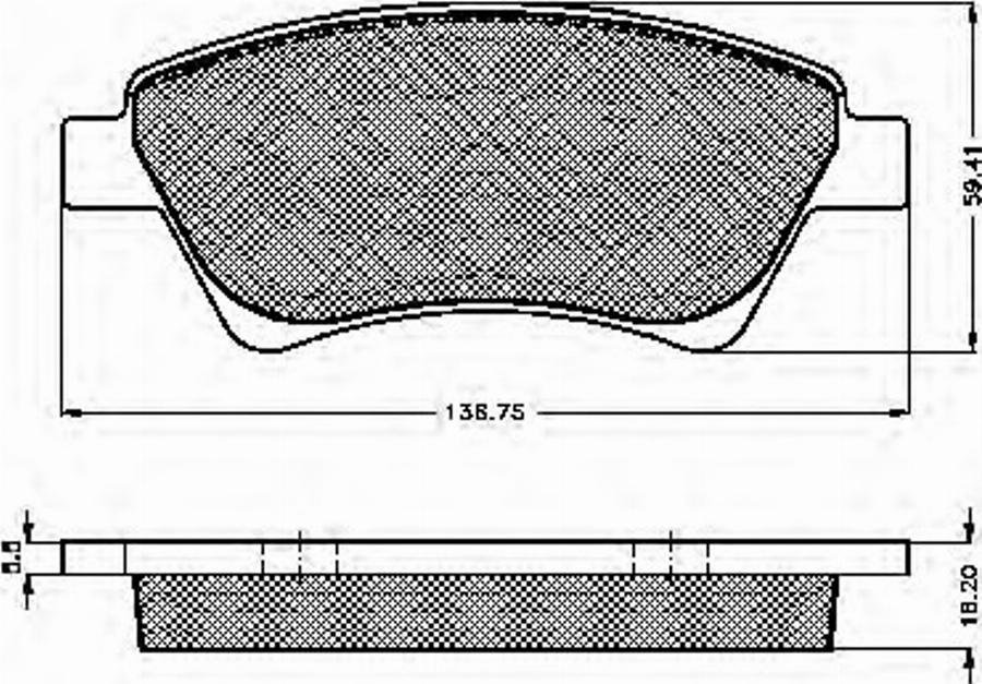 Spidan 32855 - Гальмівні колодки, дискові гальма avtolavka.club