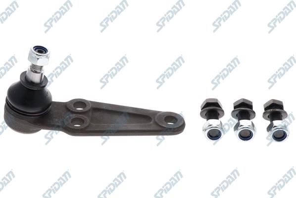 SPIDAN CHASSIS PARTS 45947 - Шарова опора, несучий / направляючий шарнір avtolavka.club