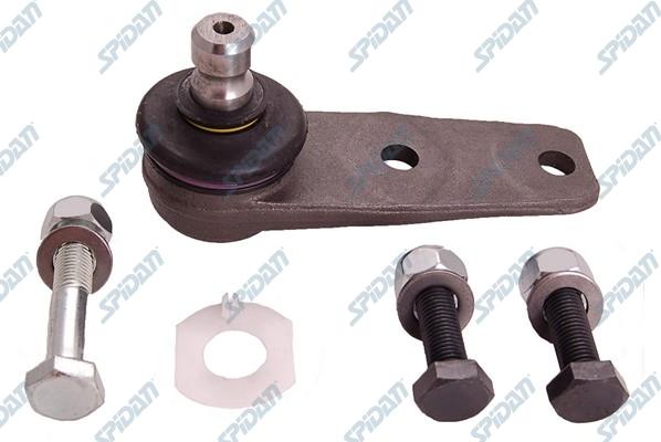 SPIDAN CHASSIS PARTS 46450 - Шарова опора, несучий / направляючий шарнір avtolavka.club