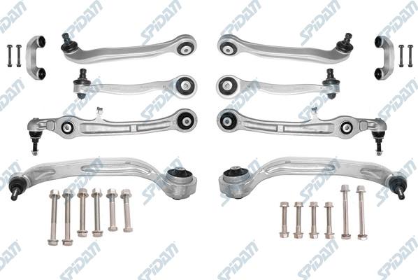 SPIDAN CHASSIS PARTS 46500 - Ремкомплект, поперечний важіль підвіски avtolavka.club