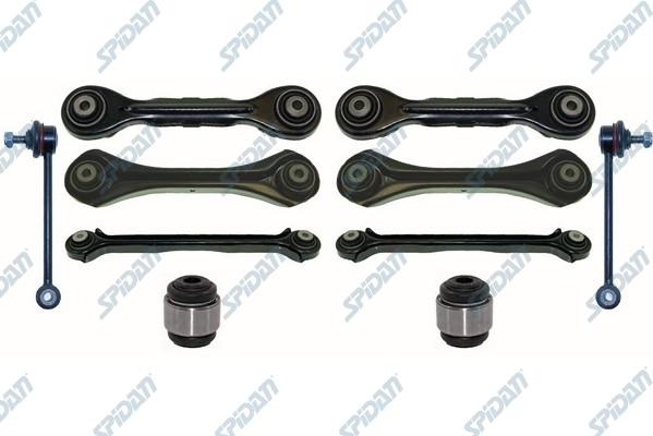 SPIDAN CHASSIS PARTS 50323 - Ремкомплект, поперечний важіль підвіски avtolavka.club