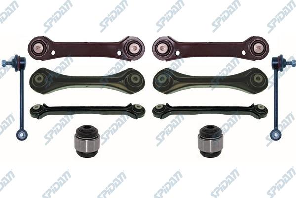 SPIDAN CHASSIS PARTS 57872 - Ремкомплект, поперечний важіль підвіски avtolavka.club