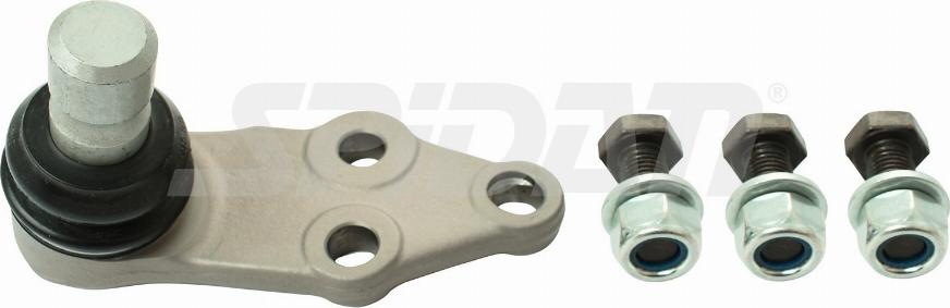 SPIDAN CHASSIS PARTS 62194 - Шарова опора, несучий / направляючий шарнір avtolavka.club