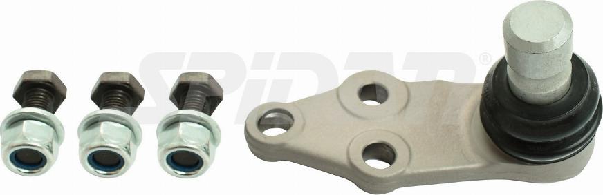 SPIDAN CHASSIS PARTS 62195 - Шарова опора, несучий / направляючий шарнір avtolavka.club