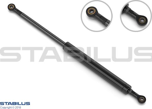 STABILUS 937377 - Газова пружина, двері avtolavka.club