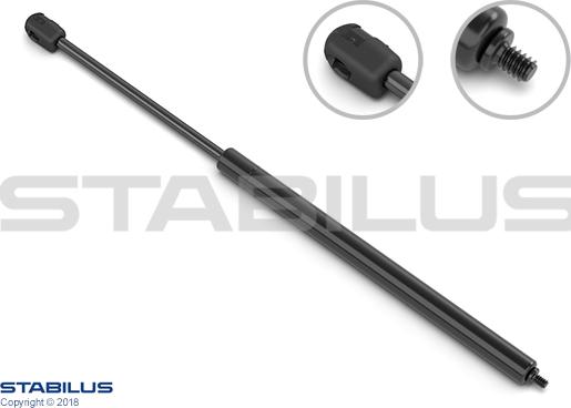 STABILUS 926850 - Газова пружина, капот avtolavka.club