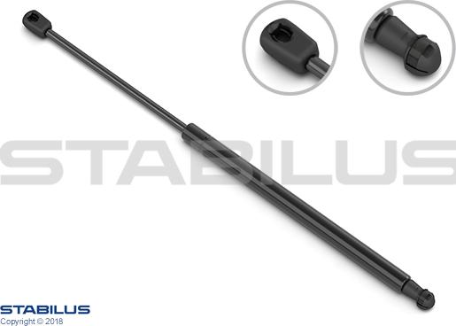 STABILUS 406793 - Газова пружина, заднє скло avtolavka.club