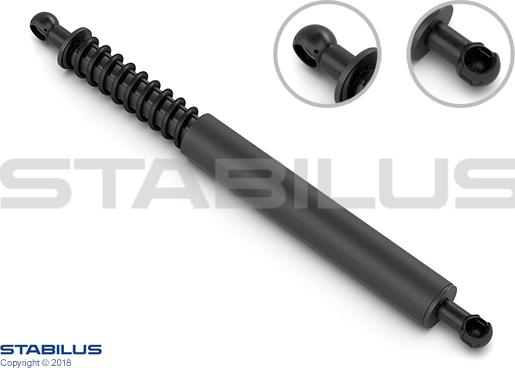 STABILUS 596311 - Газова пружина, кришка багажник avtolavka.club