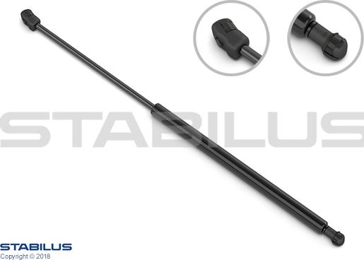 STABILUS 013177 - Газова пружина, капот avtolavka.club