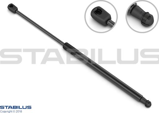 STABILUS 298544 - Газова пружина, кришка багажник avtolavka.club