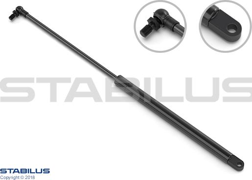 STABILUS 712108 - Газова пружина, упор avtolavka.club